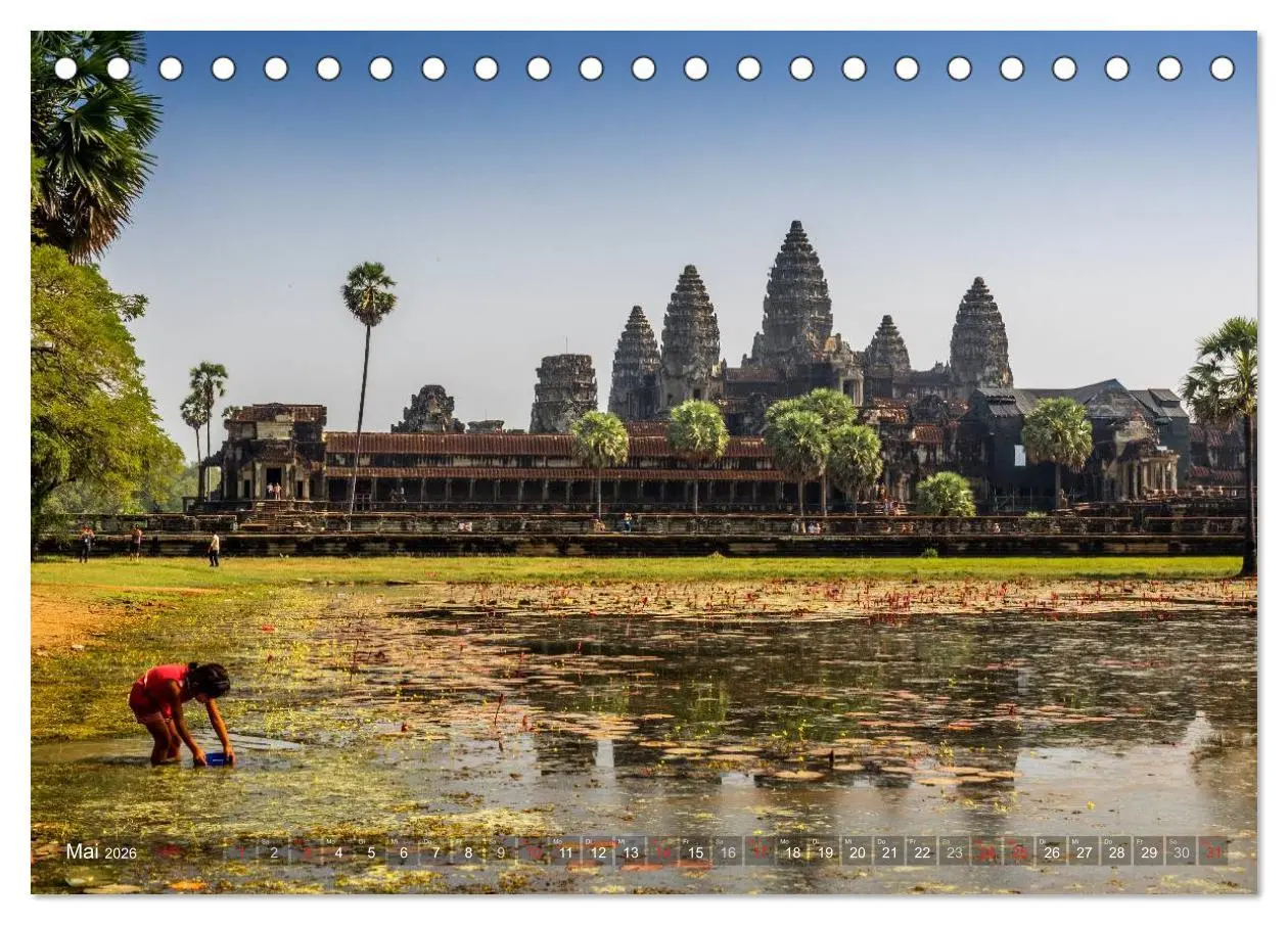 Bild: 9783457982006 | Vietnam und Kambodscha - Magische Momente. (Tischkalender 2026 DIN...