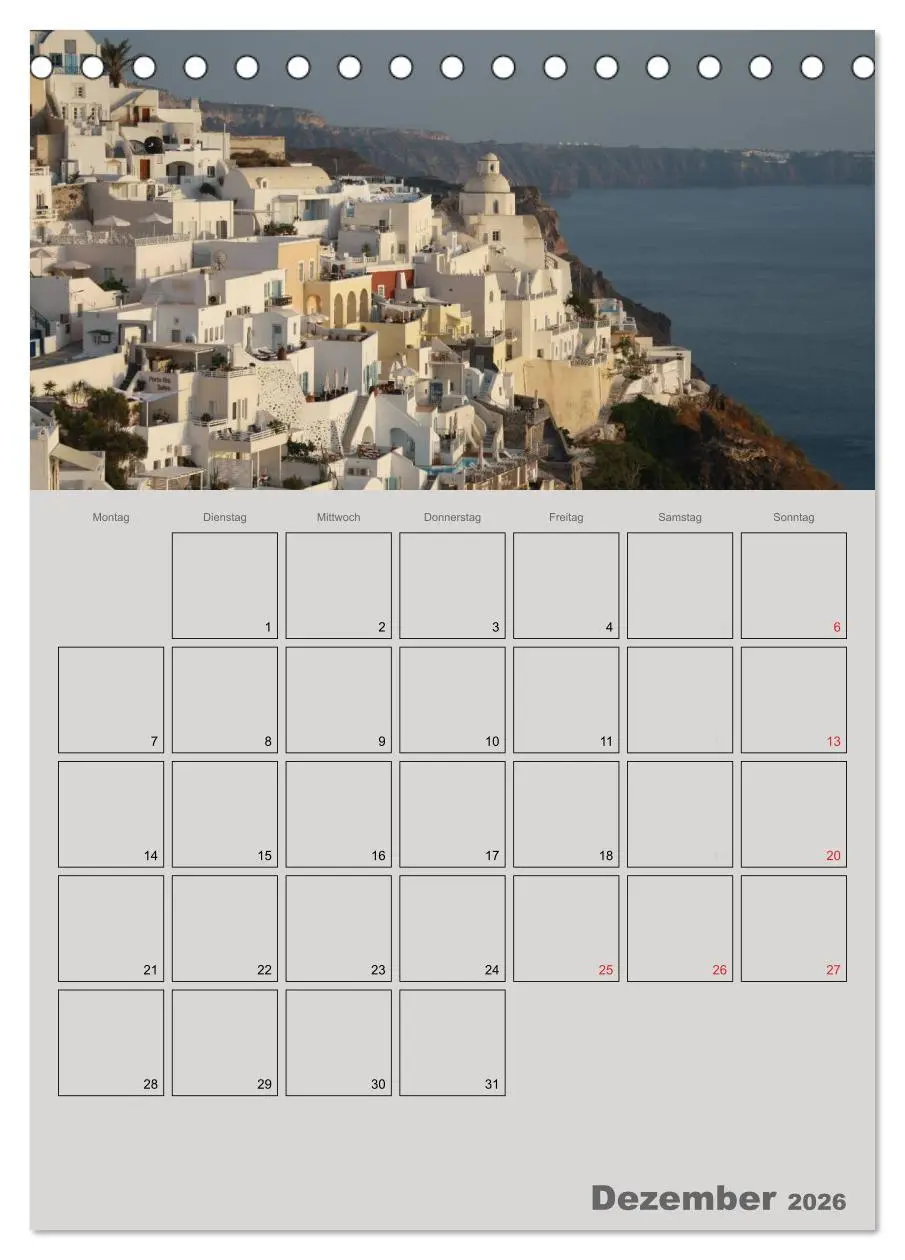 Bild: 9783516452006 | Kykladen, Perlen der Ägäis (Tischkalender 2026 DIN A5 hoch),...
