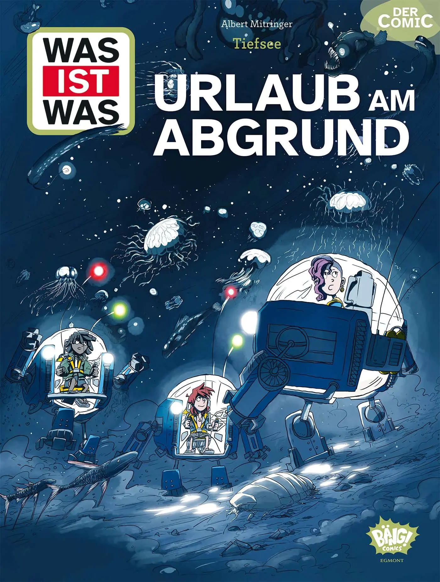 Cover: 9783770412006 | WAS IST WAS Comic - Tiefsee | Urlaub am Abgrund | Albert Mitringer