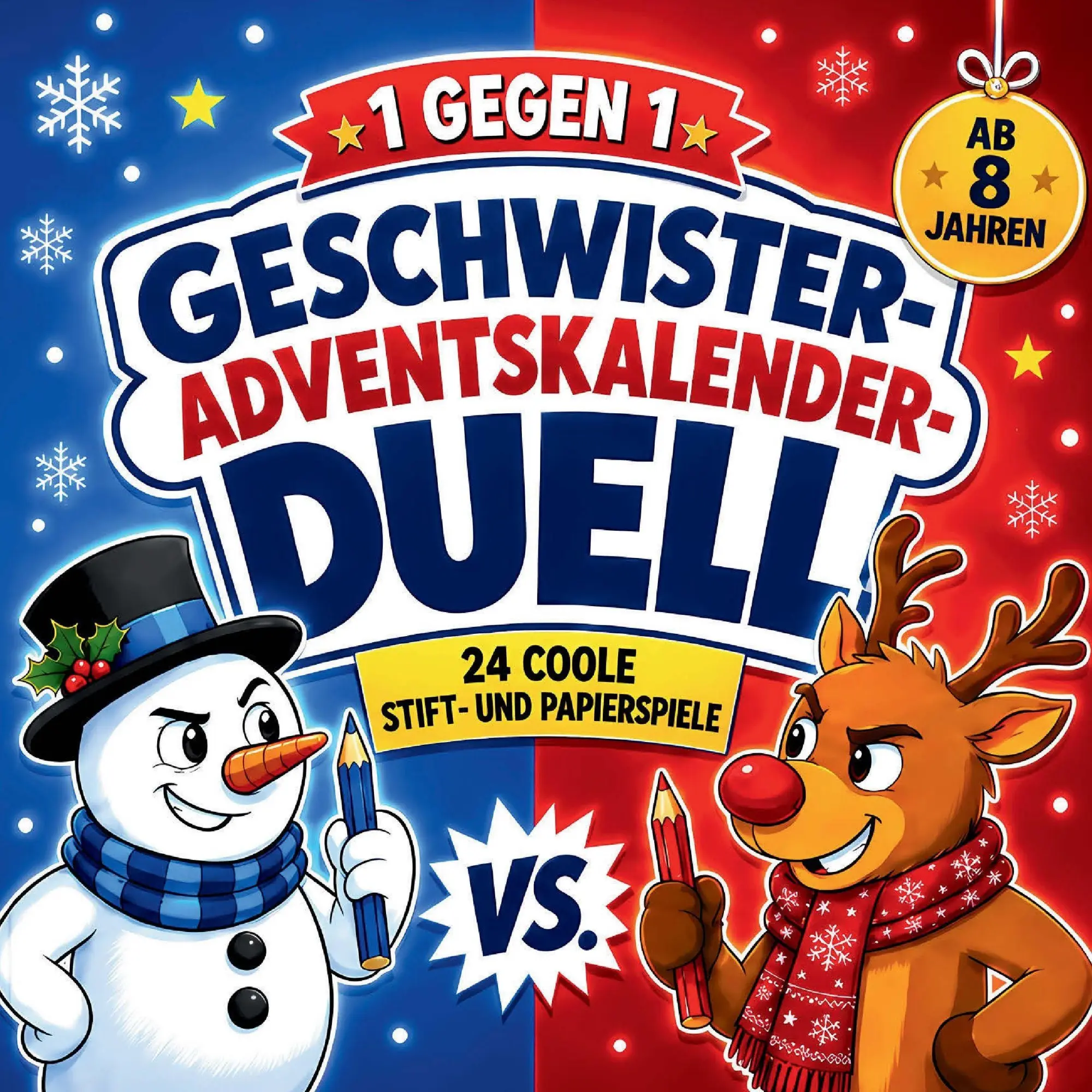 Cover: 9783912762006 | Geschwister Adventskalender Duell | Tim Frost | Taschenbuch | Deutsch