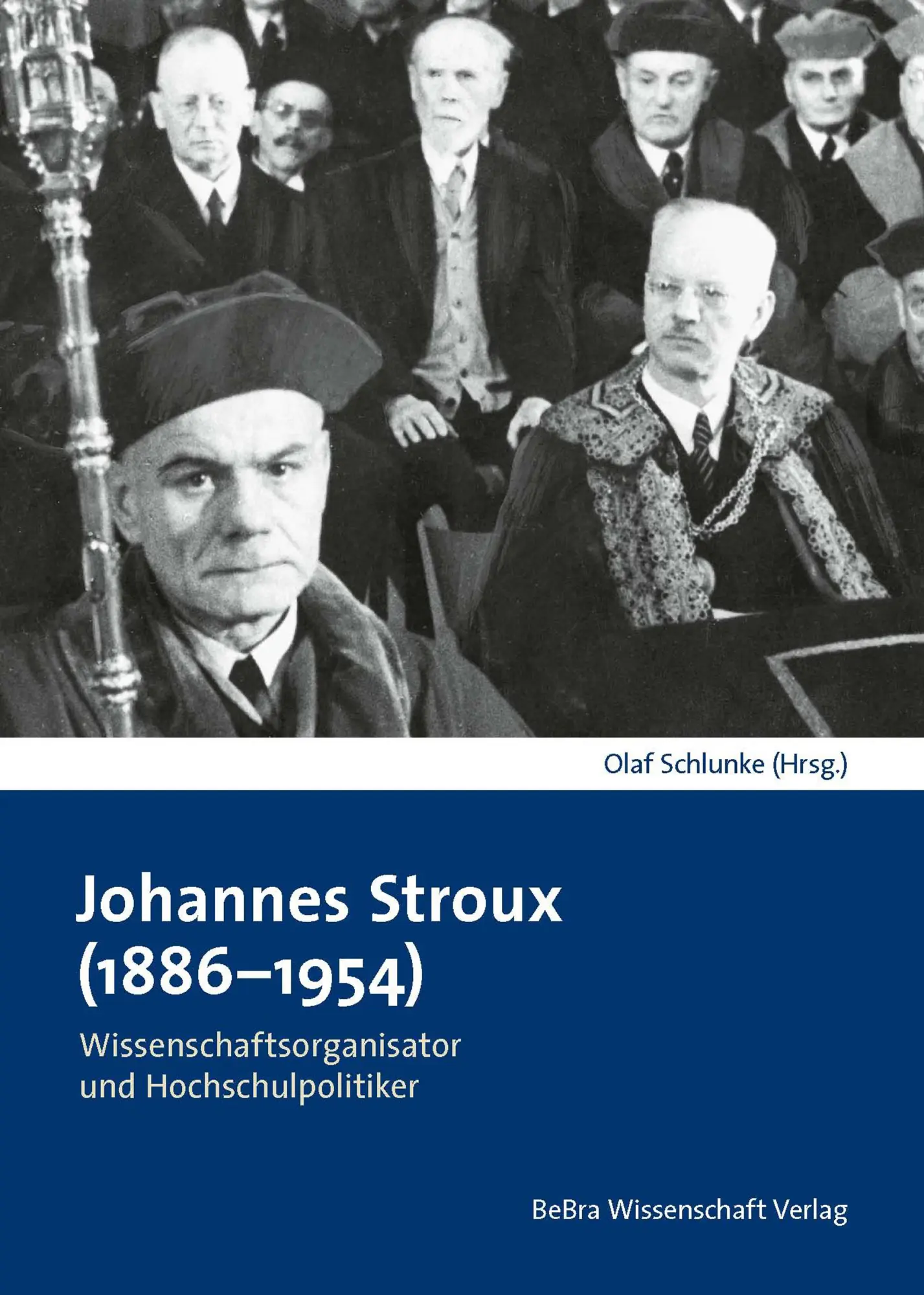 Cover: 9783954102006 | Johannes Stroux (1886-1954) | Olaf Schlunke | Buch | 456 S. | Deutsch