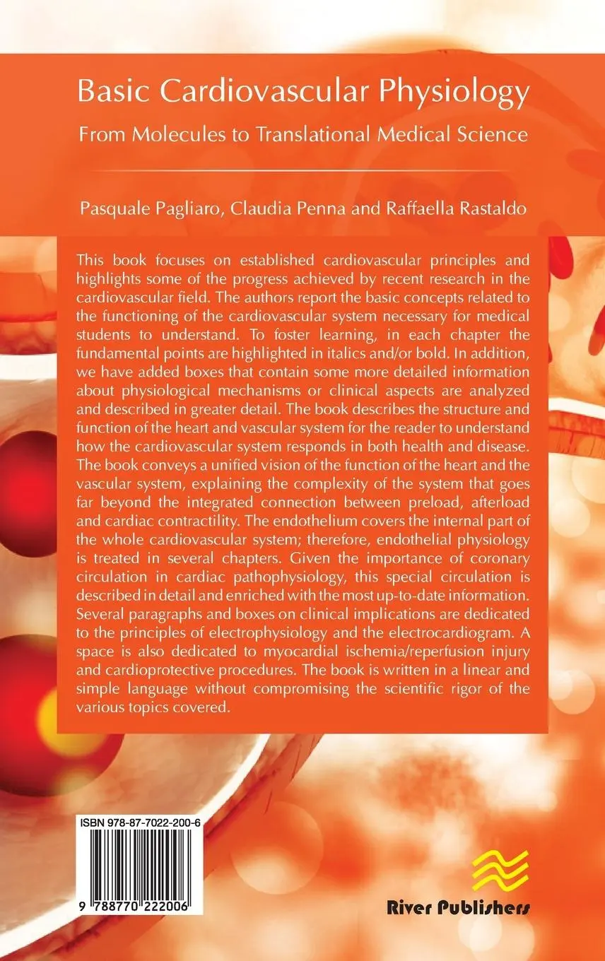 Rückseite: 9788770222006 | Basic Cardiovascular Physiology | Pasquale Pagliar (u. a.) | Buch