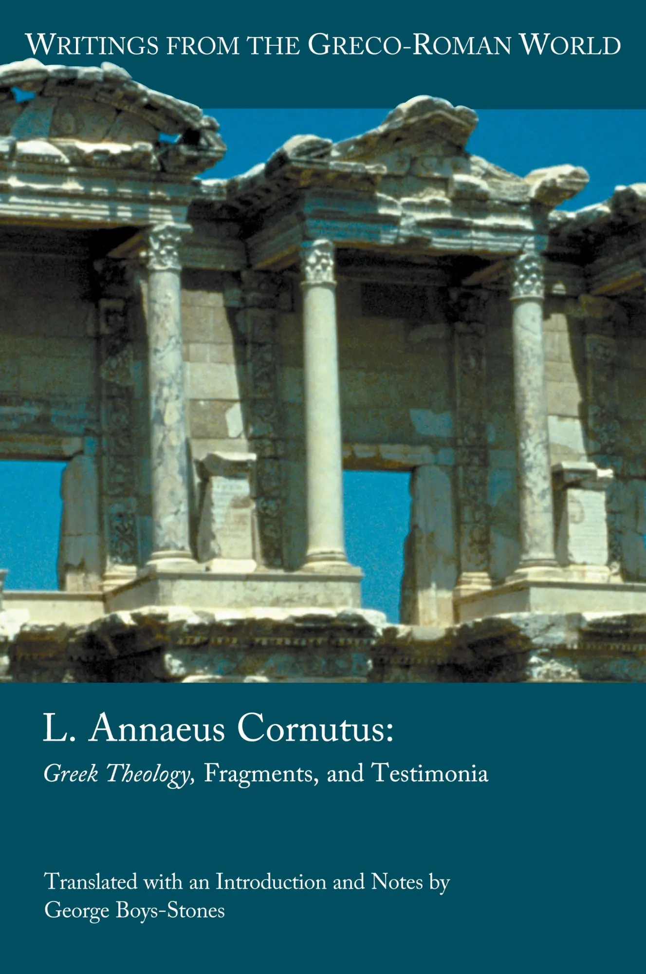 Cover: 9781628372106 | L. Annaeus Cornutus | Greek Theology, Fragments, and Testimonia | Buch