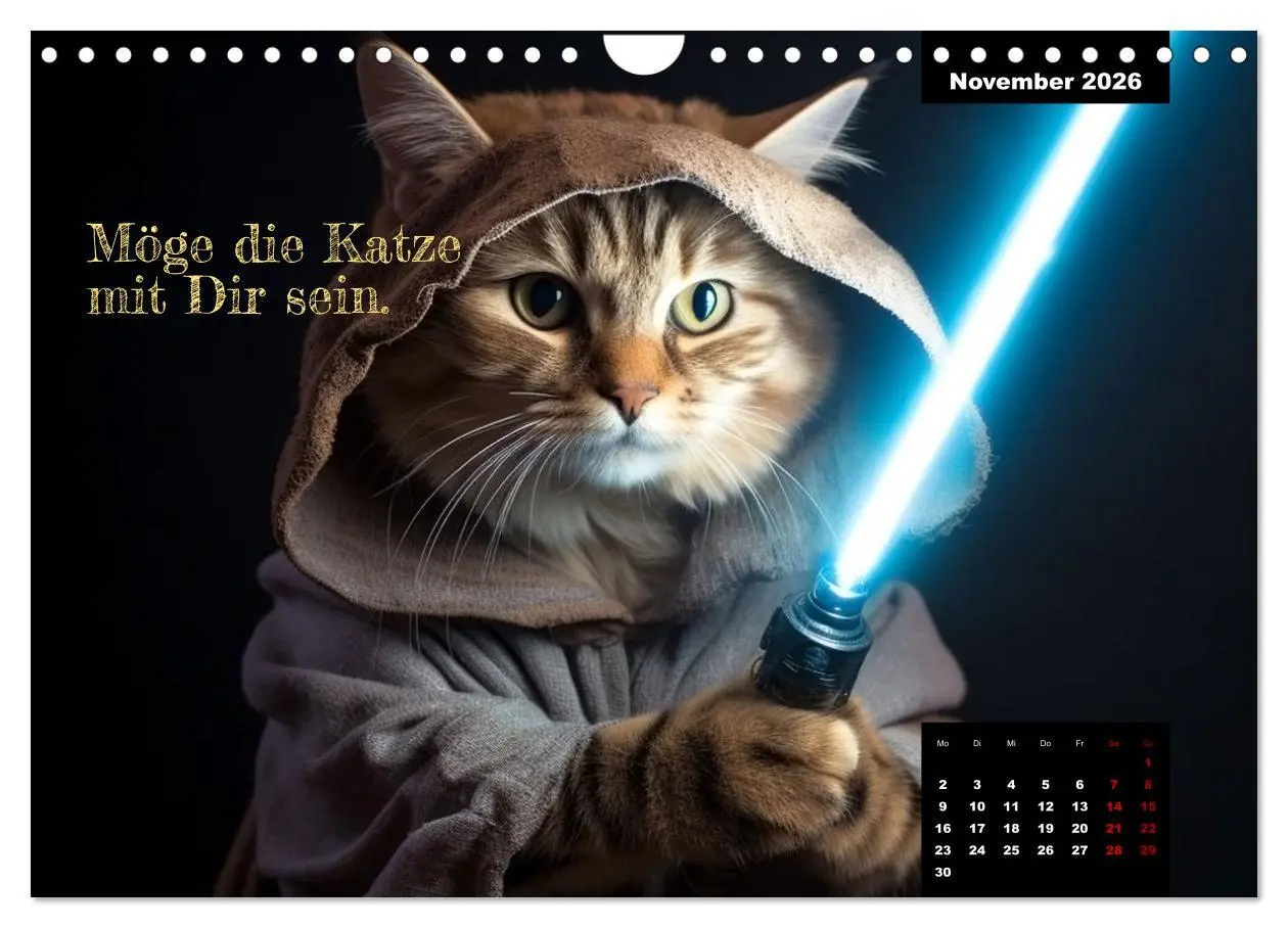 Bild: 9783457352106 | Katzen können alles, außer traurig. (Wandkalender 2026 DIN A4...