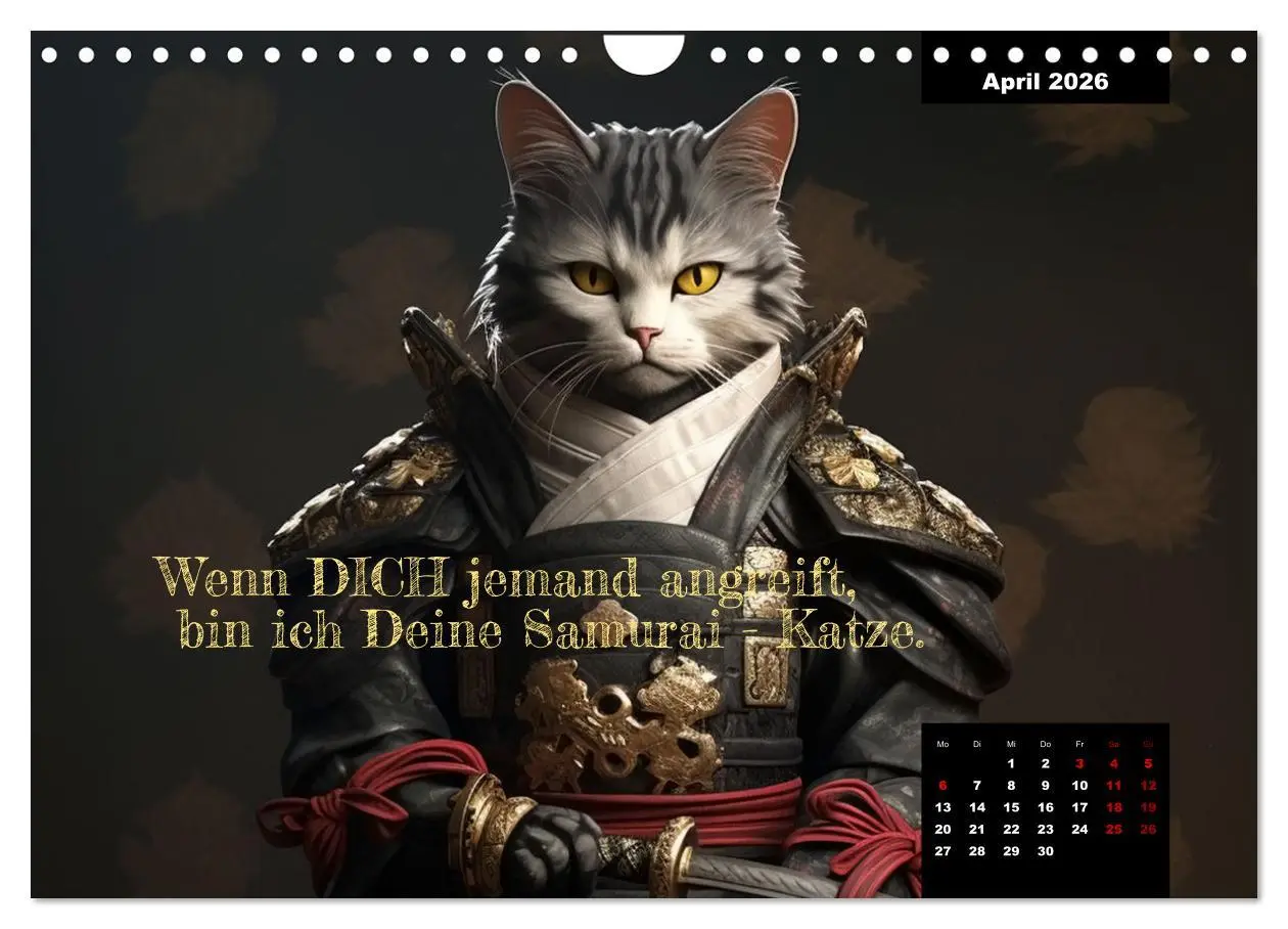Bild: 9783457352106 | Katzen können alles, außer traurig. (Wandkalender 2026 DIN A4...