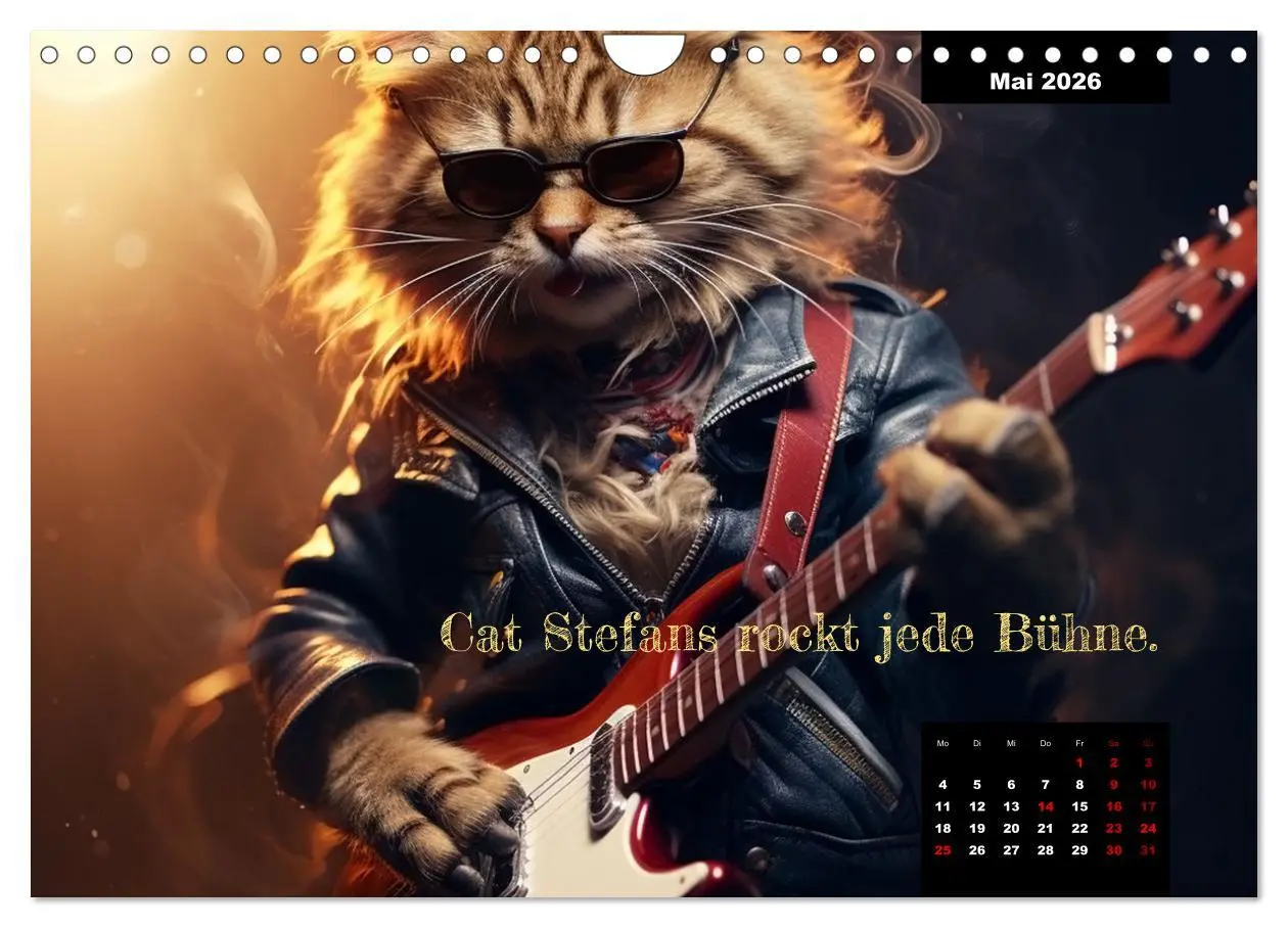 Bild: 9783457352106 | Katzen können alles, außer traurig. (Wandkalender 2026 DIN A4...