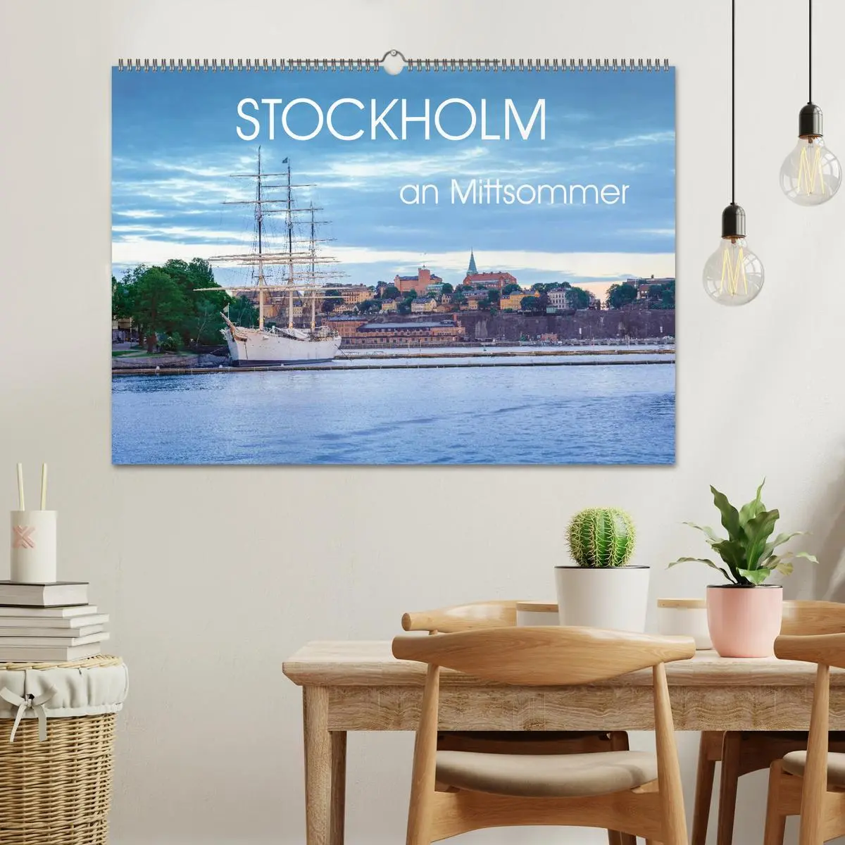 Bild: 9783457972106 | Stockholm an Mittsommer (Wandkalender 2026 DIN A2 quer), CALVENDO...