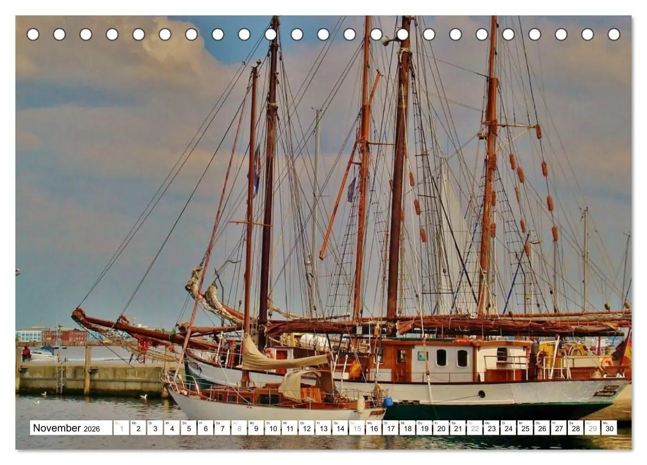 Bild: 9783516062106 | Die Ostsee - von Schleswig nach Glücksburg (Tischkalender 2026 DIN...