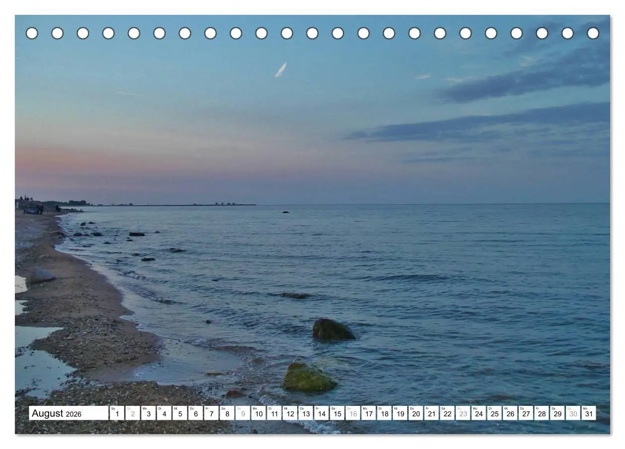 Bild: 9783516062106 | Die Ostsee - von Schleswig nach Glücksburg (Tischkalender 2026 DIN...