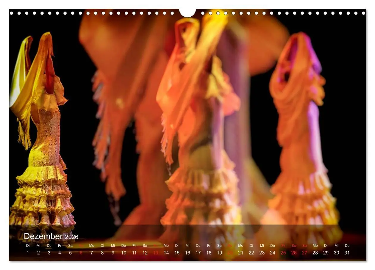 Bild: 9783516132106 | Flamenco - Tanz der Leidenschaft (Wandkalender 2026 DIN A3 quer),...