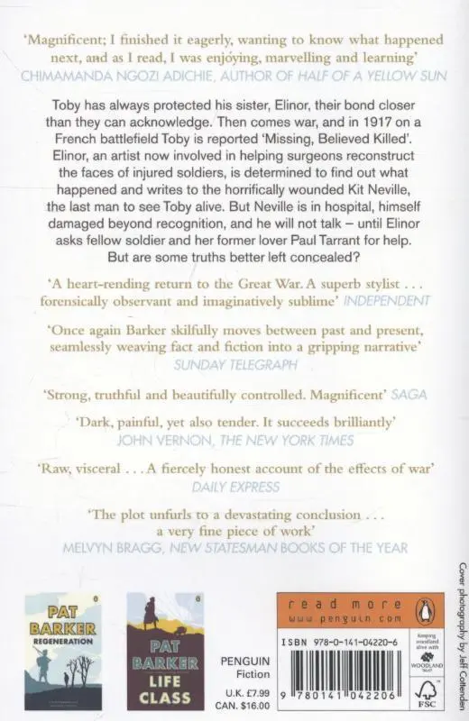 Rückseite: 9780141042206 | Toby's Room | Pat Barker | Taschenbuch | 263 S. | Englisch | 2013