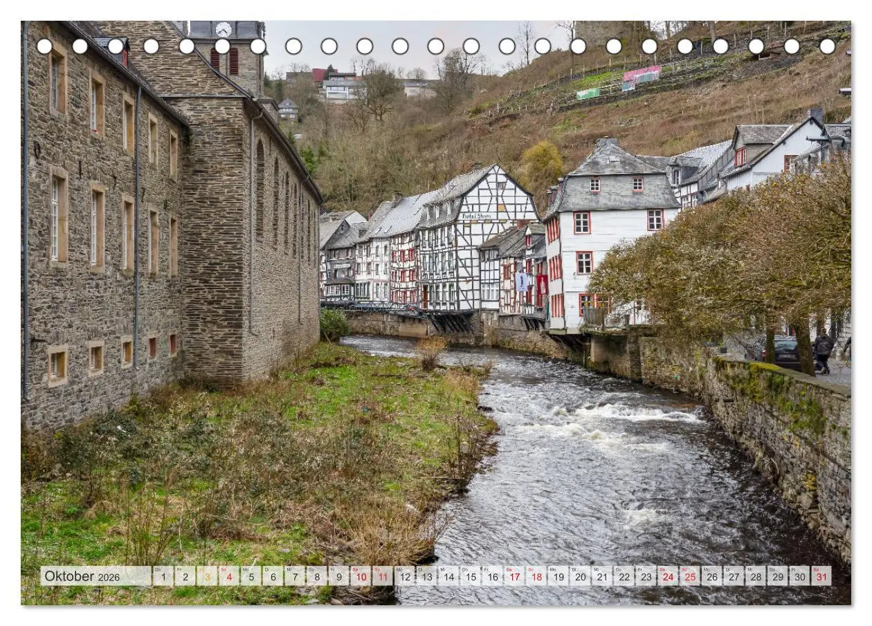 Bild: 9783457412206 | Monschau Impressionen (Tischkalender 2026 DIN A5 quer), CALVENDO...
