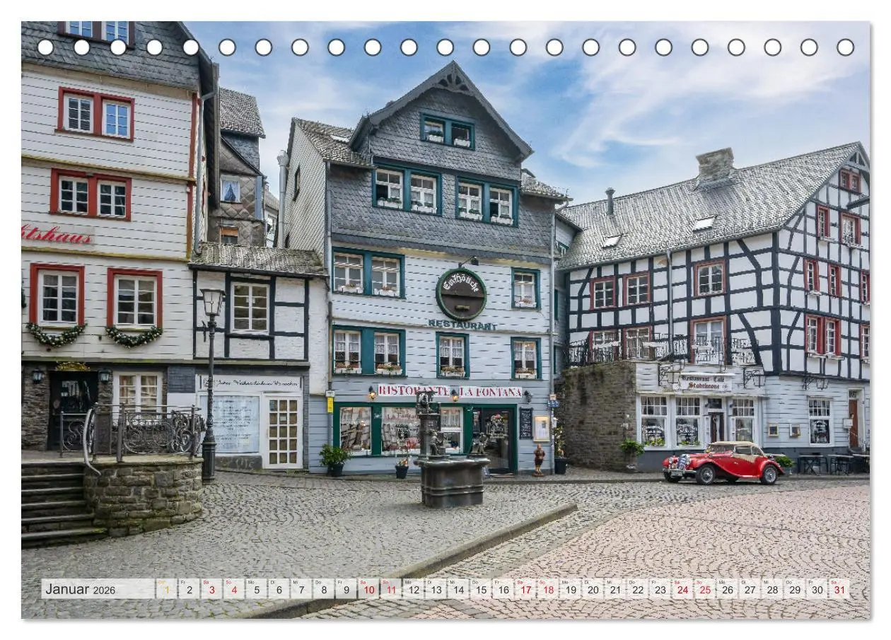 Bild: 9783457412206 | Monschau Impressionen (Tischkalender 2026 DIN A5 quer), CALVENDO...