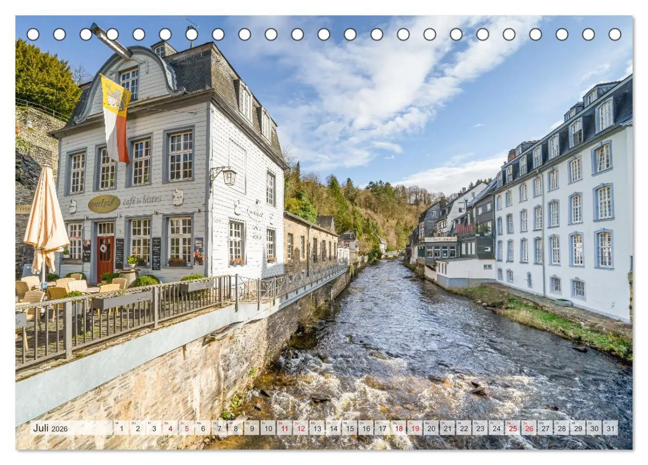 Bild: 9783457412206 | Monschau Impressionen (Tischkalender 2026 DIN A5 quer), CALVENDO...