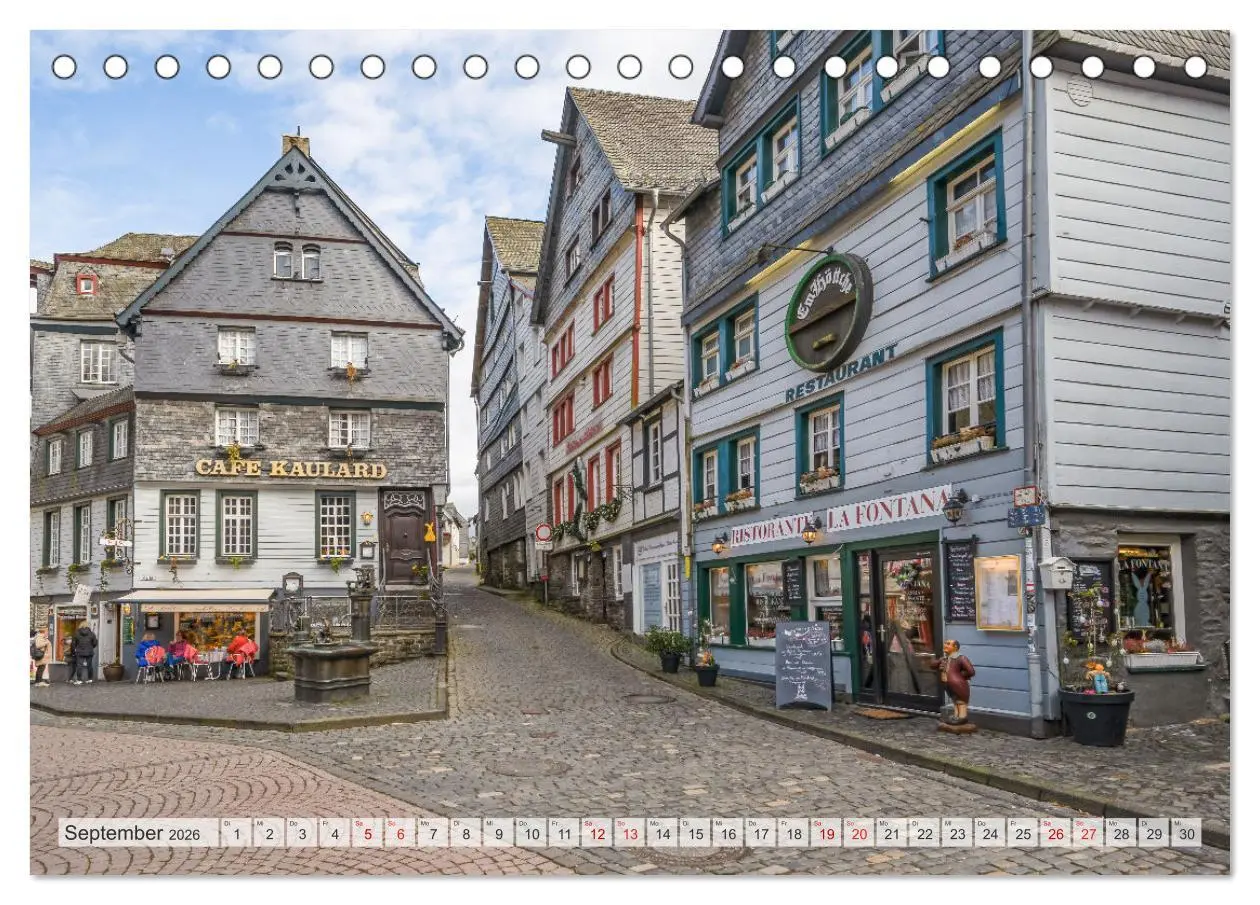 Bild: 9783457412206 | Monschau Impressionen (Tischkalender 2026 DIN A5 quer), CALVENDO...