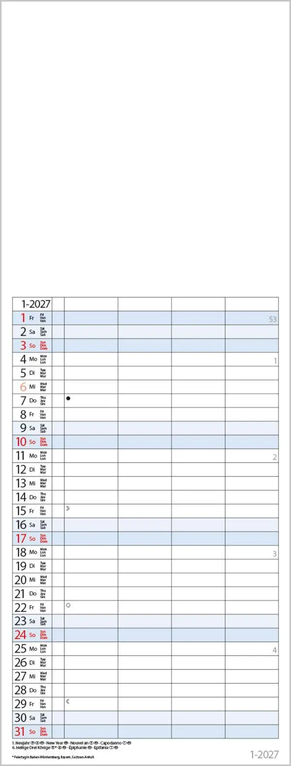 Bild: 9783819302206 | Foto-Malen-Basteln Familientimer 2027 | Verlag Korsch | Kalender