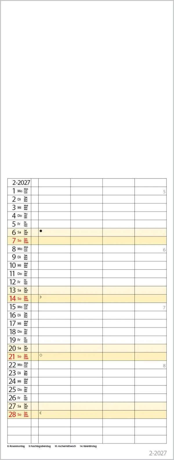 Bild: 9783819302206 | Foto-Malen-Basteln Familientimer 2027 | Verlag Korsch | Kalender