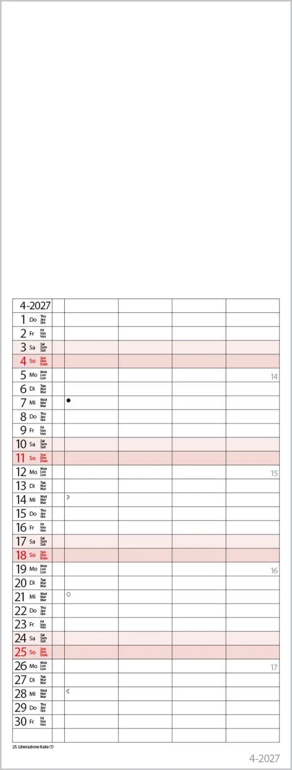 Bild: 9783819302206 | Foto-Malen-Basteln Familientimer 2027 | Verlag Korsch | Kalender