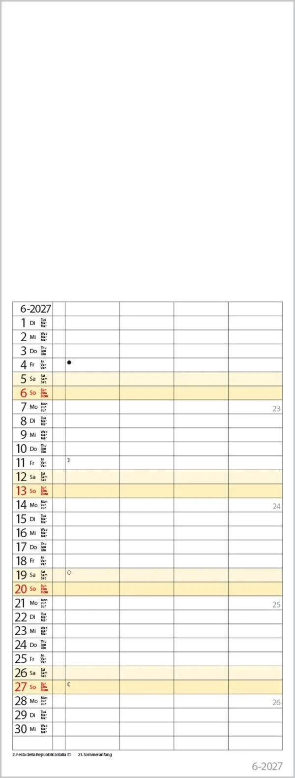 Bild: 9783819302206 | Foto-Malen-Basteln Familientimer 2027 | Verlag Korsch | Kalender