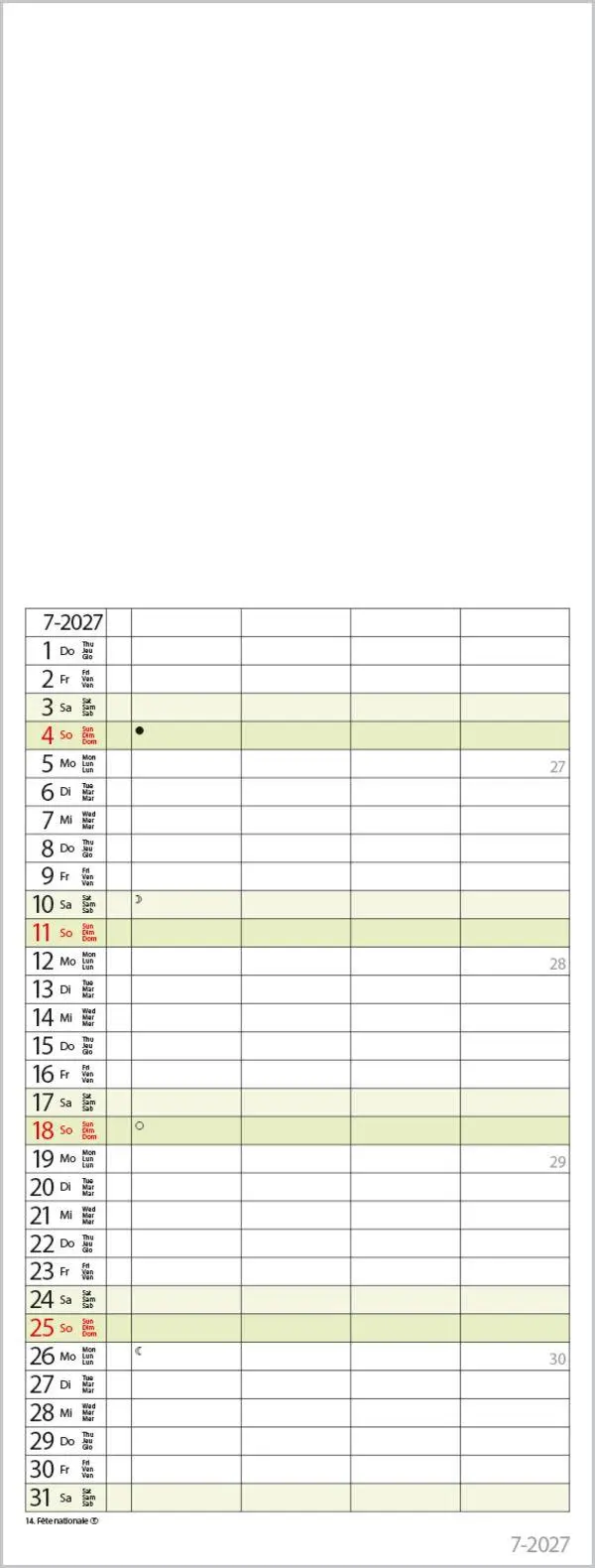Bild: 9783819302206 | Foto-Malen-Basteln Familientimer 2027 | Verlag Korsch | Kalender