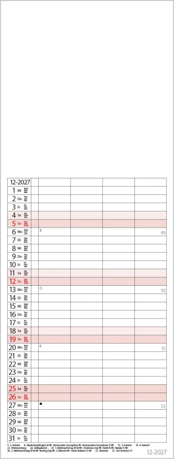 Bild: 9783819302206 | Foto-Malen-Basteln Familientimer 2027 | Verlag Korsch | Kalender