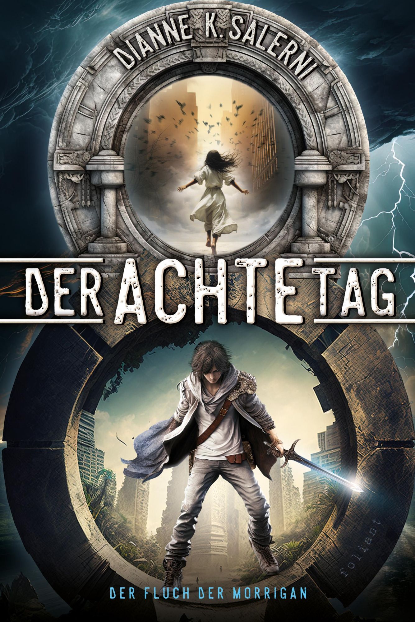 Cover: 9783910522206 | Der Achte Tag 3 | Der Fluch der Morrigan (Band 3) | Dianne K. Salerni