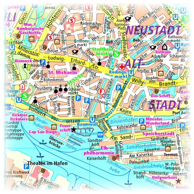 Bild: 9783961322206 | Publicpress Stadtplan Hamburg 1:18.000 | (Land-)Karte | Deutsch | 2017