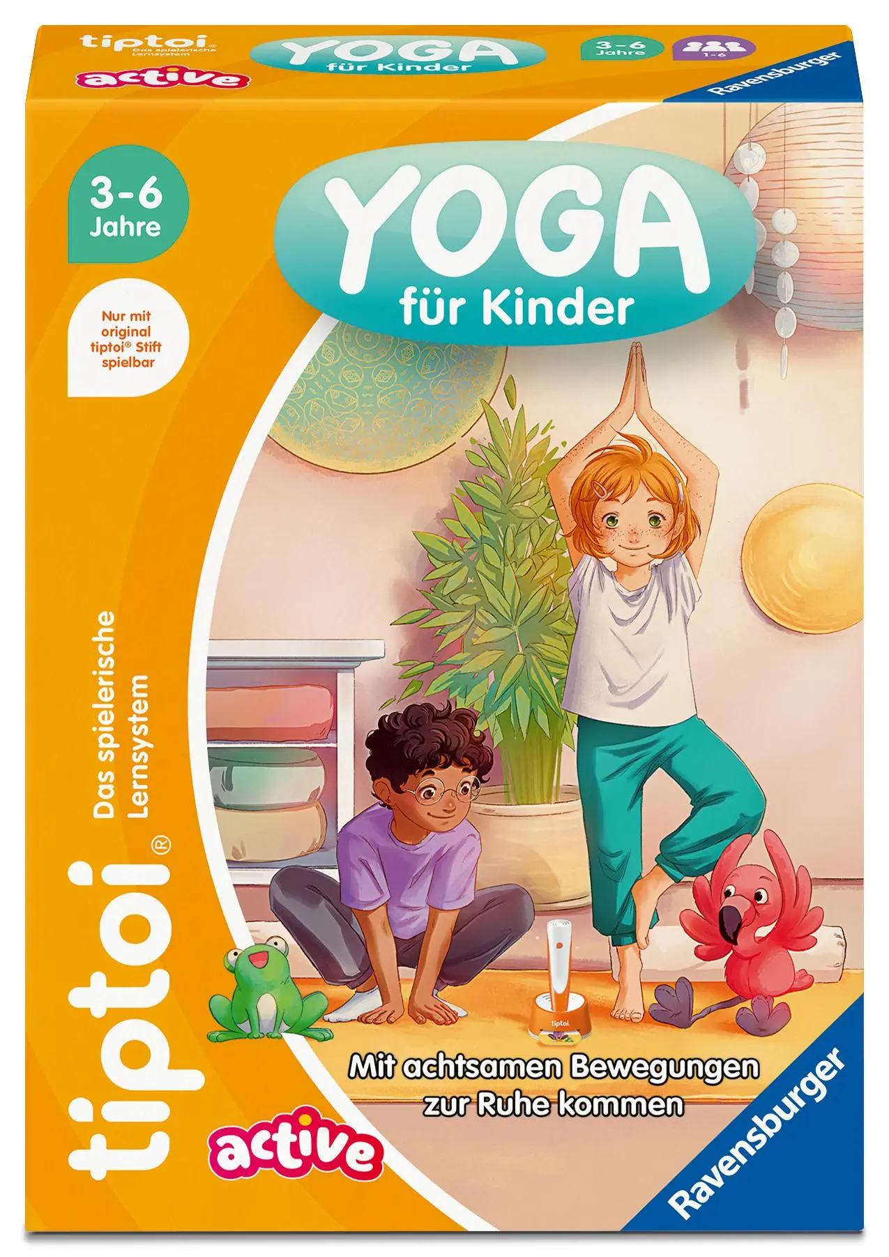 Cover: 4005556002306 | tiptoi® ACTIVE Yoga für Kinder - ab 3 Jahre | Spiel | tiptoi® | 00230
