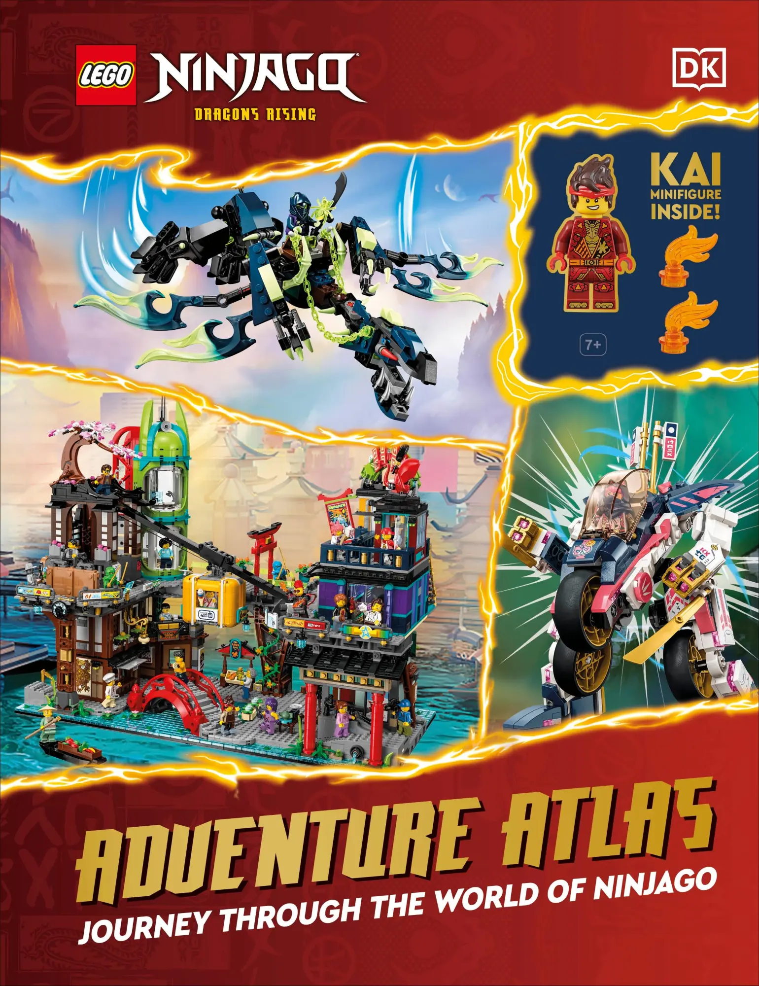 Cover: 9780241712306 | LEGO Ninjago Dragons Rising Adventure Atlas | Dk | Buch | Englisch