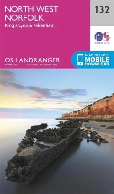 Cover: 9780319262306 | North West Norfolk, King's Lynn &amp; Fakenham | Ordnance Survey | 2016