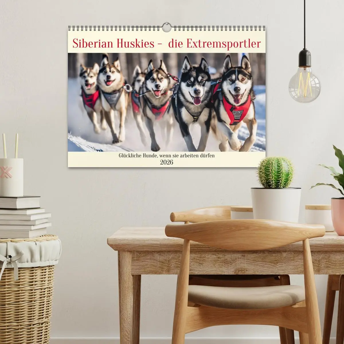 Bild: 9783457402306 | Siberian Huskies - die Extremsportler (Wandkalender 2026 DIN A3...