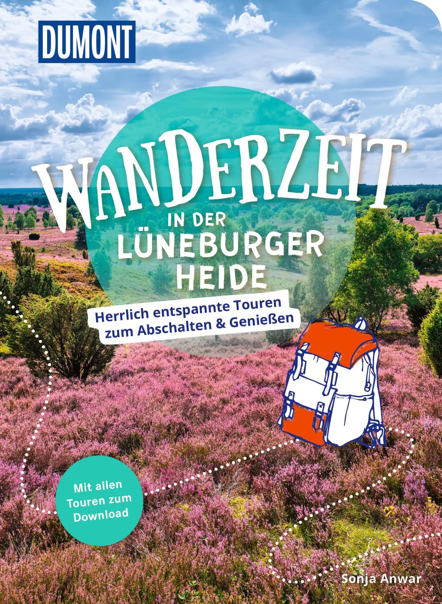Cover: 9783616032306 | DUMONT Wanderzeit in der Lüneburger Heide | Sonja Anwar | Taschenbuch