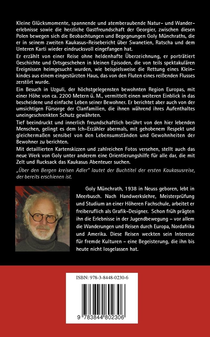 Rückseite: 9783844802306 | Swanetien - Hort der Sonne | Begegnungen im wilden Kaukasus, Reise II