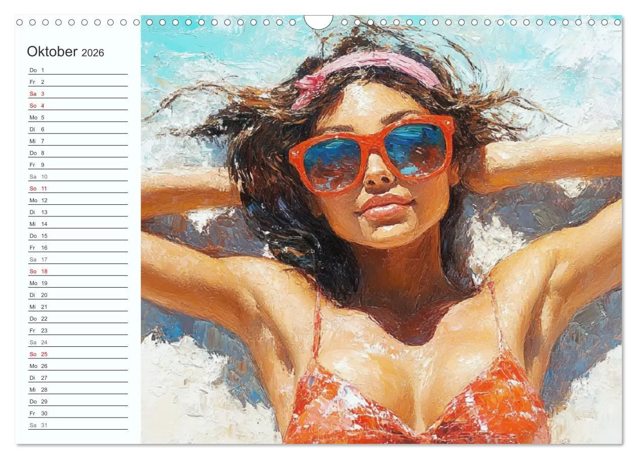 Bild: 9783457322406 | Frauen im Sommer. Lebensfreude, Sonne und Strand (Wandkalender 2026...