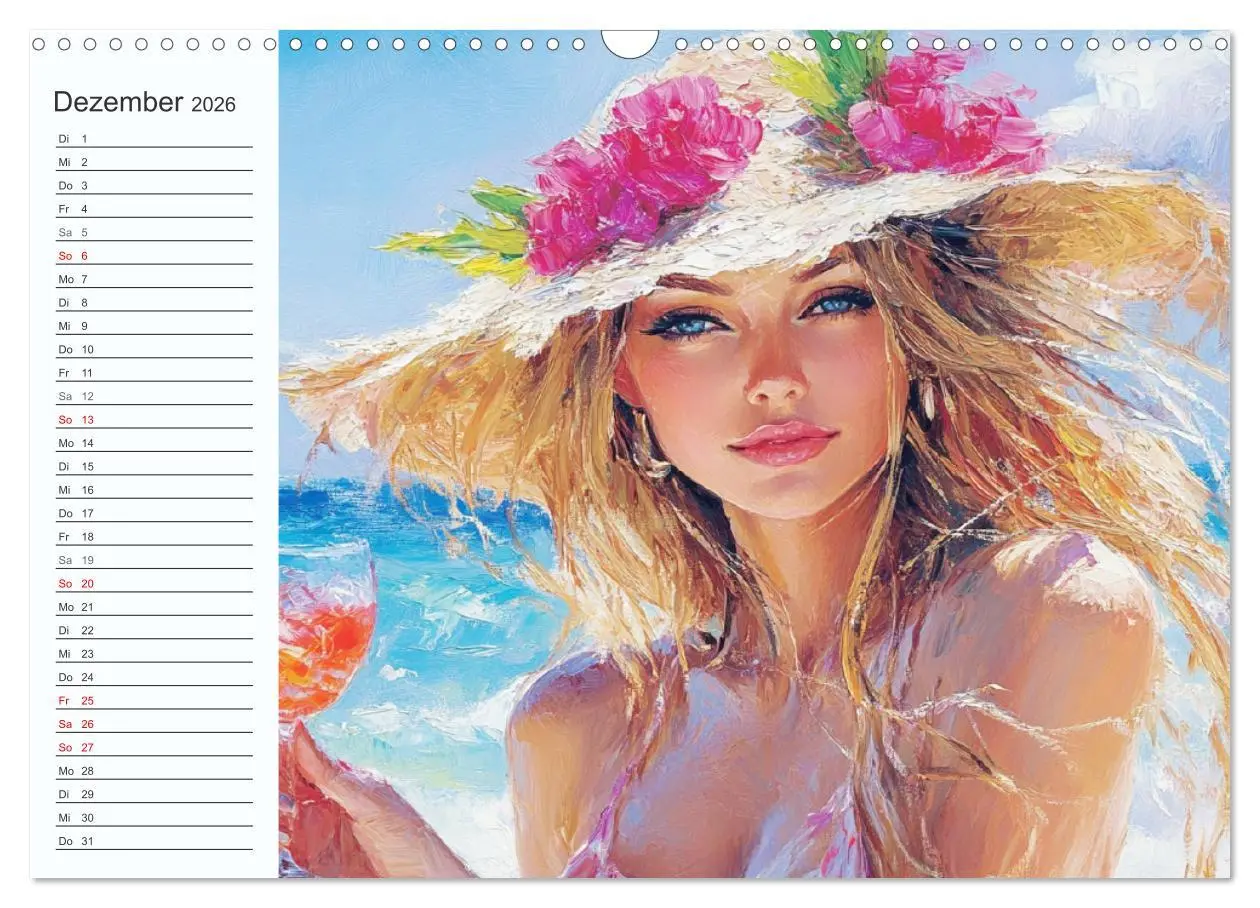 Bild: 9783457322406 | Frauen im Sommer. Lebensfreude, Sonne und Strand (Wandkalender 2026...