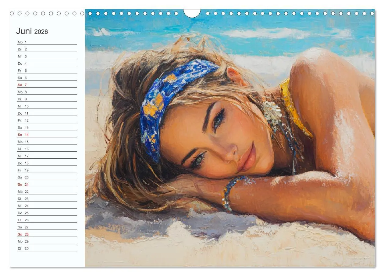 Bild: 9783457322406 | Frauen im Sommer. Lebensfreude, Sonne und Strand (Wandkalender 2026...
