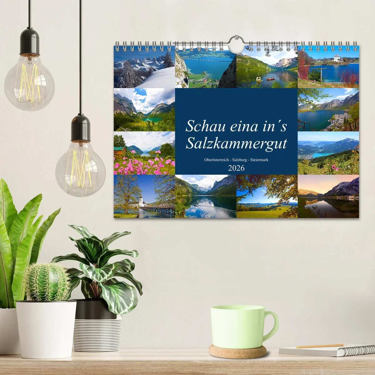 Bild: 9783457872406 | Schau eina in´s Salzkammergut (Wandkalender 2026 DIN A4 quer),...