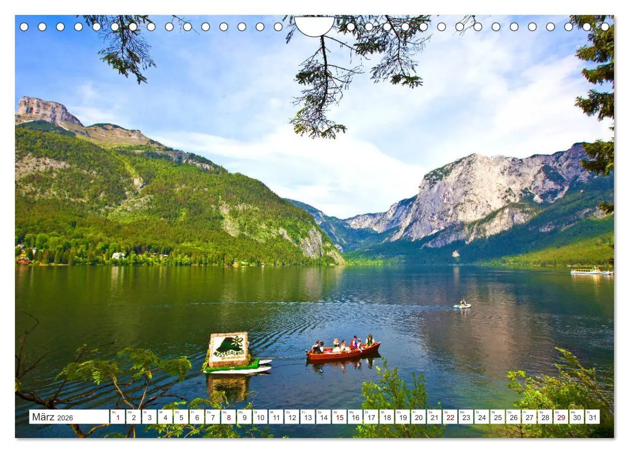 Bild: 9783457872406 | Schau eina in´s Salzkammergut (Wandkalender 2026 DIN A4 quer),...