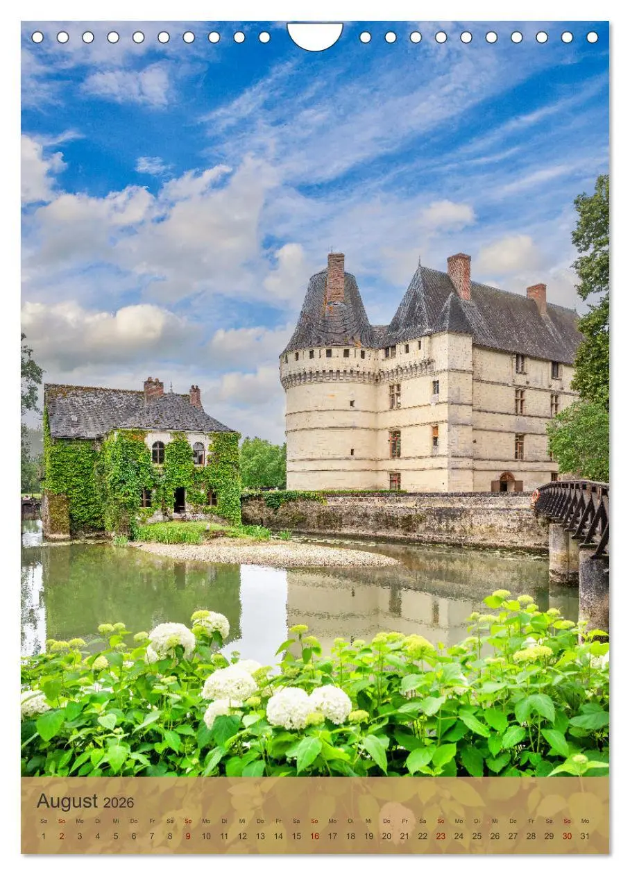 Bild: 9783516272406 | Die Schlösser im Loiretal (Wandkalender 2026 DIN A4 hoch), CALVENDO...