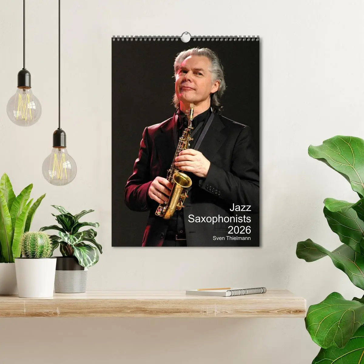 Bild: 9783516582406 | Jazz Saxophonists 2026 (Wall Calendar 2026 DIN A3 portrait),...