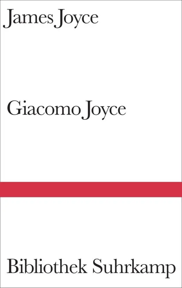 Cover: 9783518012406 | Giacomo Joyce | Engl.-Dtsch. | James Joyce | Buch | 112 S. | Deutsch
