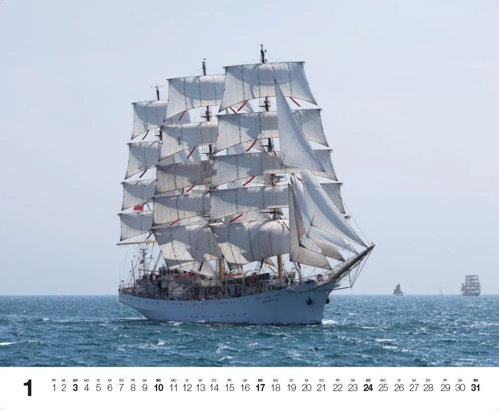Bild: 9783667132406 | Windjammer 2027 | Kalender | 14 S. | Deutsch | 2027