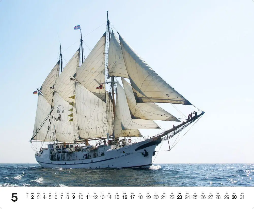 Bild: 9783667132406 | Windjammer 2027 | Kalender | 14 S. | Deutsch | 2027