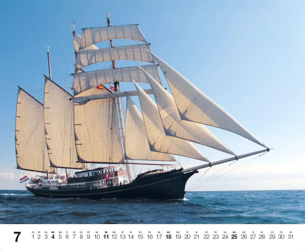 Bild: 9783667132406 | Windjammer 2027 | Kalender | 14 S. | Deutsch | 2027