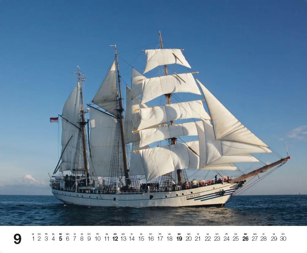 Bild: 9783667132406 | Windjammer 2027 | Kalender | 14 S. | Deutsch | 2027