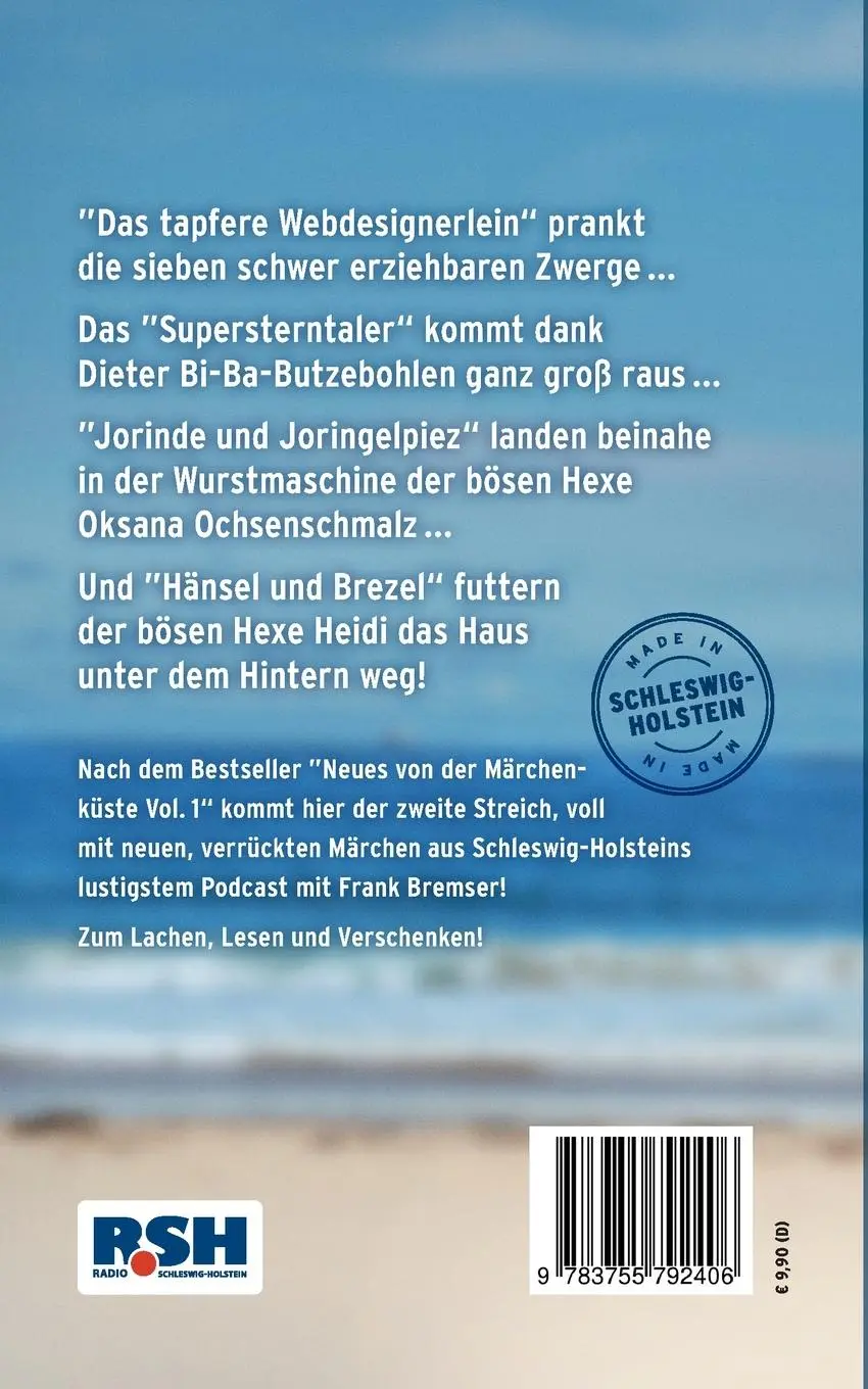 Rückseite: 9783755792406 | Neues von der Märchenküste Vol. 2 | Das Märchenbuch zum R.SH - Podcast