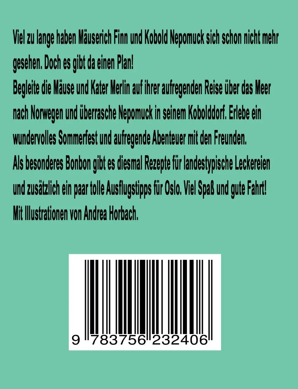 Rückseite: 9783756232406 | Nepomuck und Finn: Abenteuer in Norwegen | Britta Kummer (u. a.)