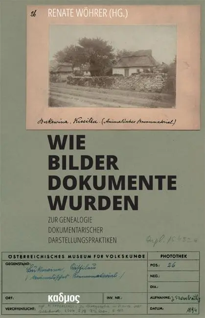 Cover: 9783865992406 | Wie Bilder Dokumente wurden | Renate Wöhrer | Taschenbuch | 340 S.