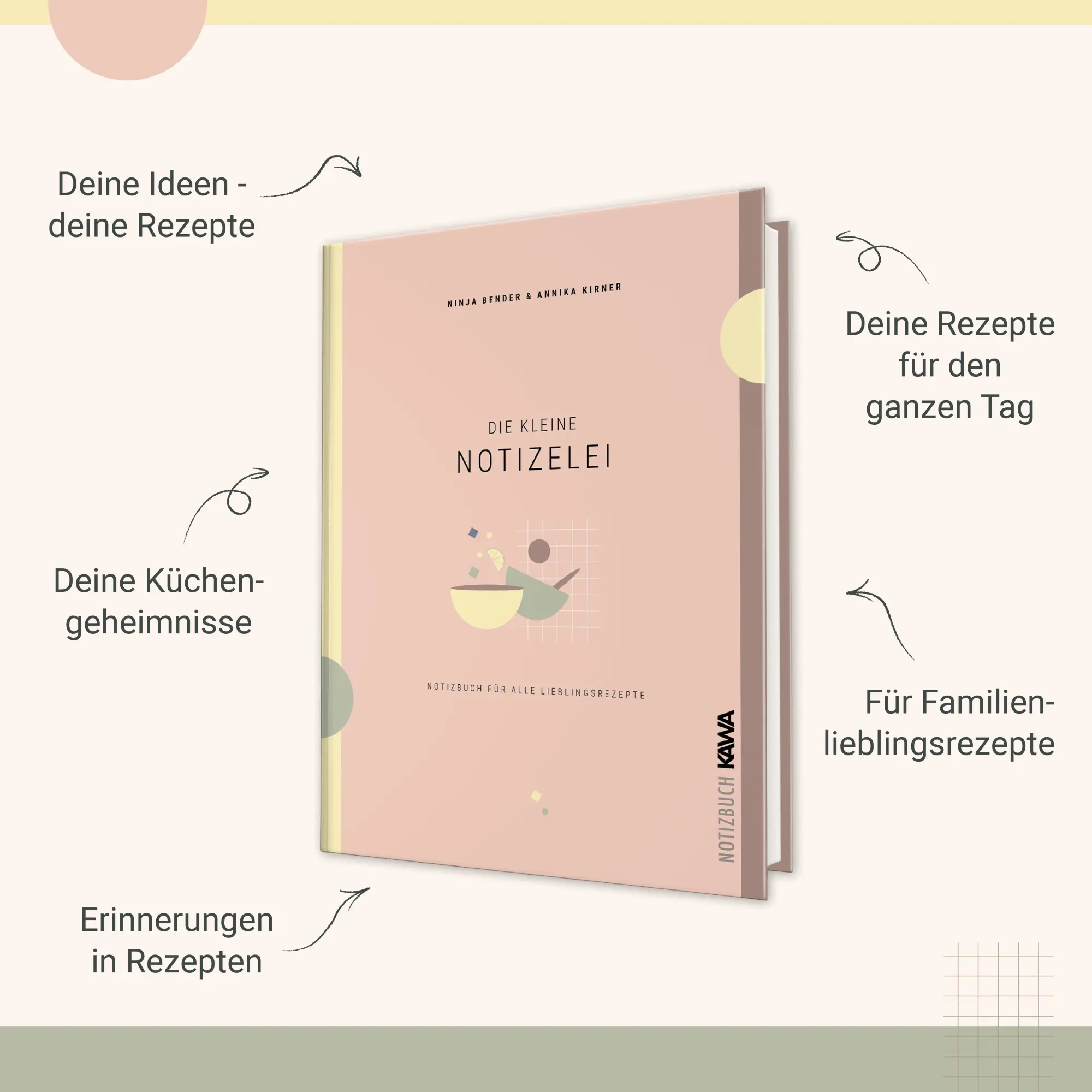 Bild: 9783986602406 | Die kleine Notizelei | Annika Kirner (u. a.) | Buch | 180 S. | Deutsch