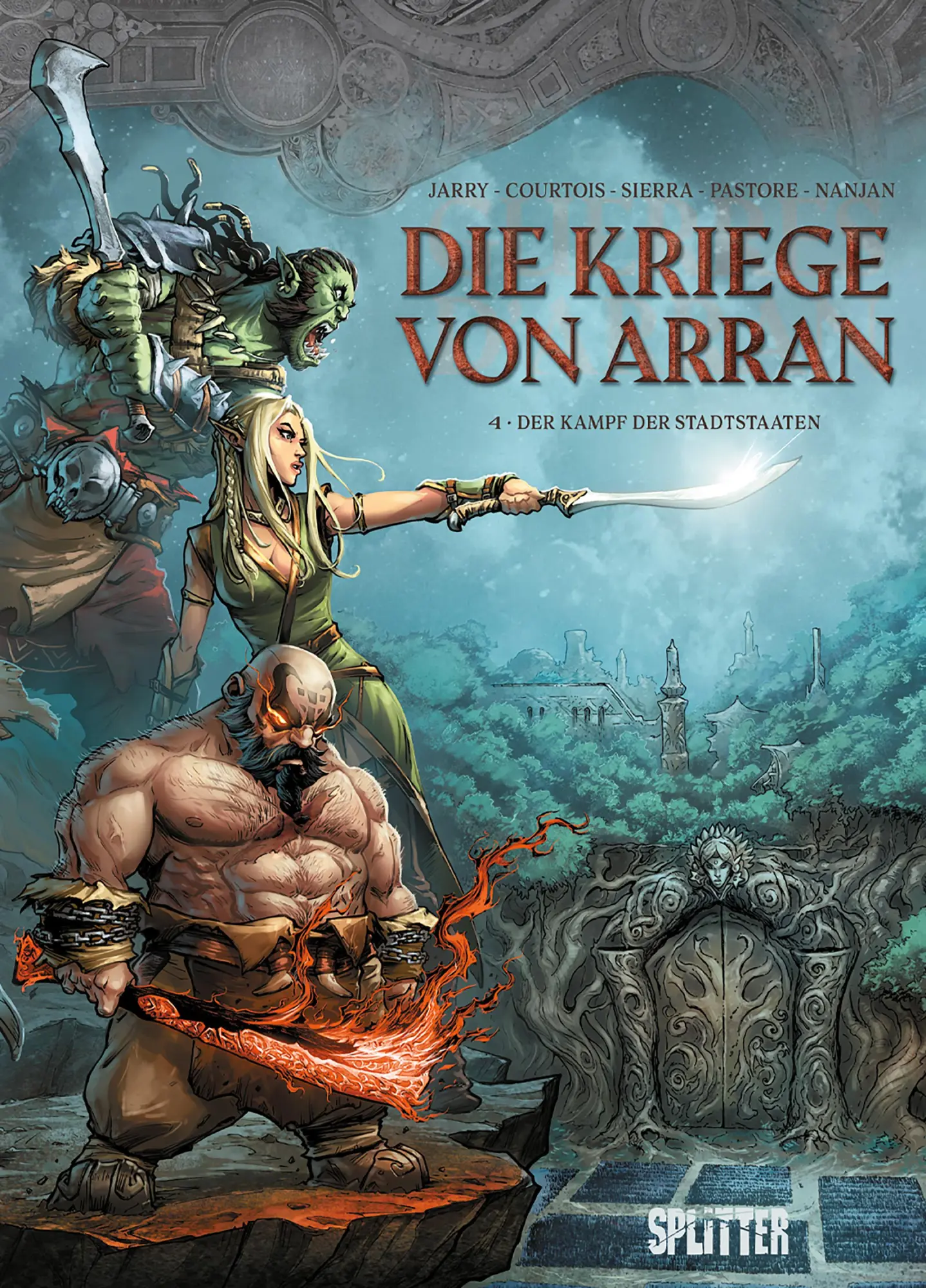 Cover: 9783987212406 | Die Kriege von Arran. Band 4 | Der Kampf der Stadtstaaten | Buch